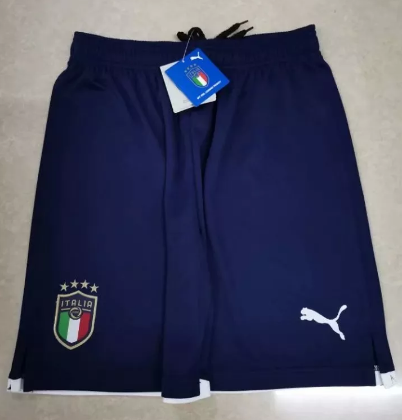 2021/22 Italy Away Navy Soccer Shorts